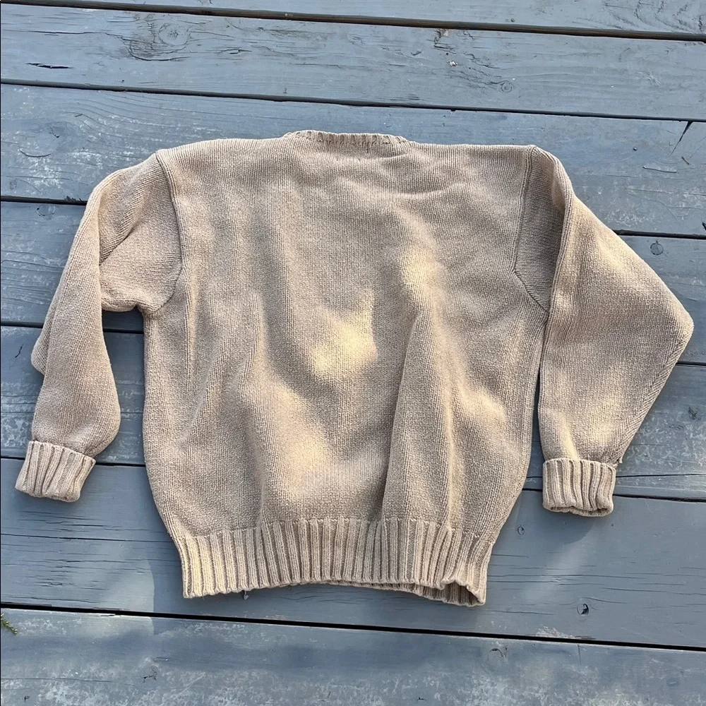Ralph Lauren Men's Tan Crewneck Sweater - Picture 6 of 6